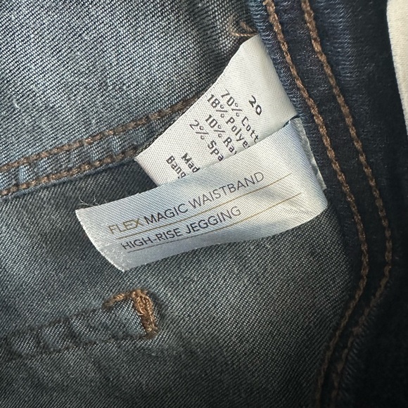 Lane Bryant Flex Magic Waistband High Rise Jeggings size 20 - Picture 7 of 7
